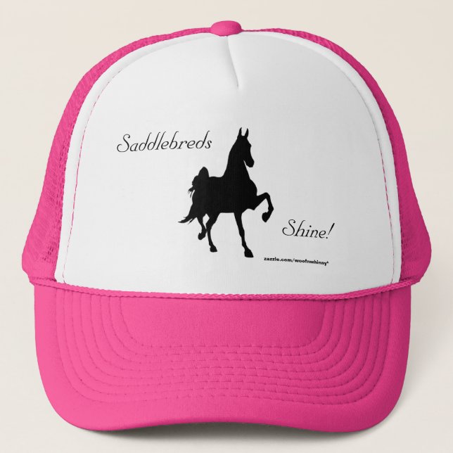 Saddlebreds Brilham! Boné (Frente)