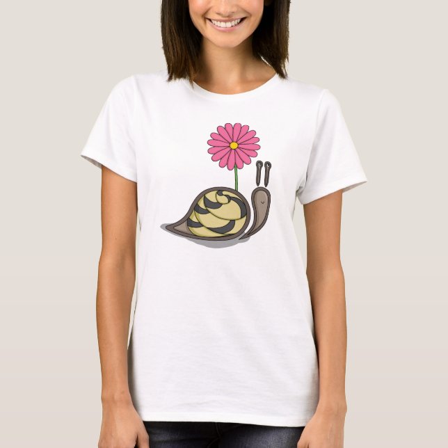 Sadie o Camisa das Mulheres Caracóis (Frente)