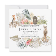 Safari Africano Encantado | Boho Boho Botânico