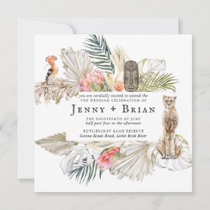 Safari Africano Encantado   Boho Boho Botânico