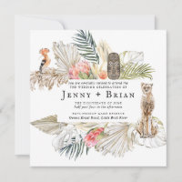 Safari Africano Encantado | Casamento Botânico Boh