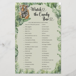 Safari animais Tropical Matam o jogo do Bar dos do