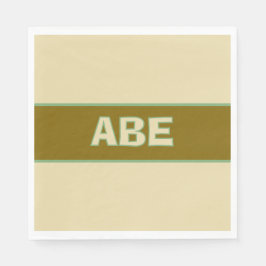 Safari, guardanapo de aniversário