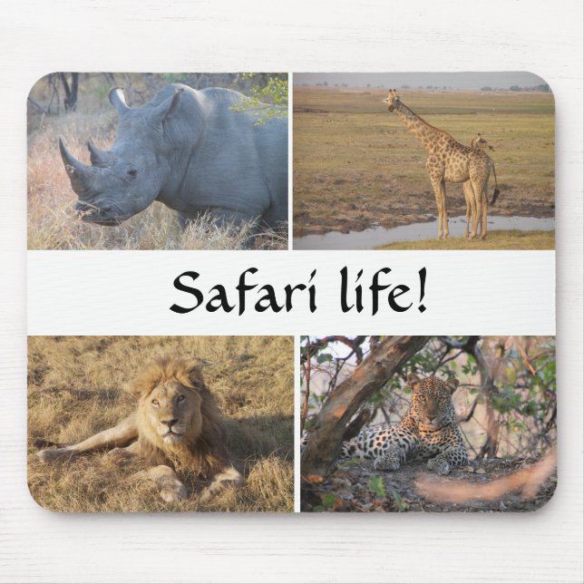 Safari Life Mouse Pad (Frente)