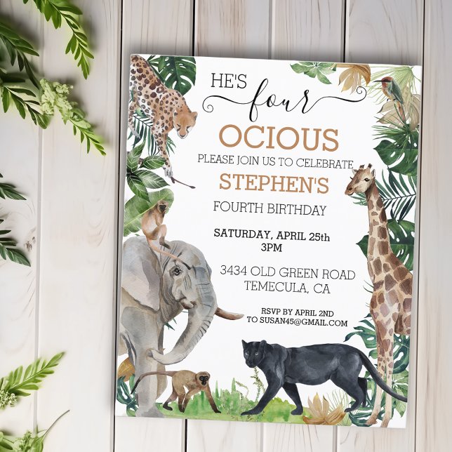 Safari na Selva Quarto Quatro Aniversário Pantera  (Criador carregado)