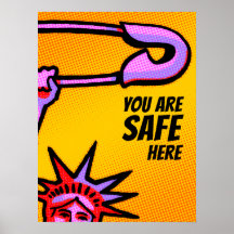 SAFE Liberty Pop 1:Você está seguro aqui POSTER 18