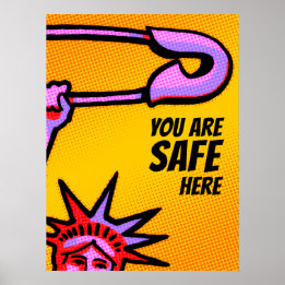 SAFE Liberty Pop 1:Você está seguro aqui POSTER 18