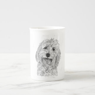 Saffy a caneca branca de Cockapoo China