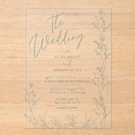 Saga Green Script Trendy casamento