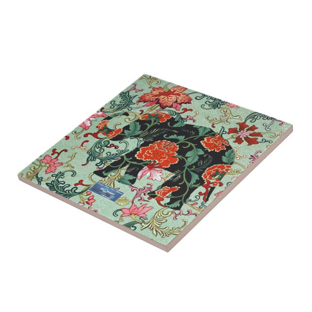 Sage do Azulejo(Elefante Florido) RFPMDesigns ©️20 (Lateral)