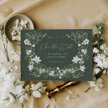 Sage Garden Salve O Anúncio De Casamento De Data<br><div class="desc">Nosso cartão de anúncio de casamento de salvamento inclui a inscrição em rico e elementos do jardim botânico verde sage para a maneira mais bonita de anunciar seu noivado. Este item faz parte da nossa suíte de casamento Tieghan T100,  por favor,  compre nossa loja para produtos correspondentes.</div>