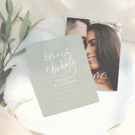 Sage Green Brunch e Bubble Foto do Futuro do Orçam