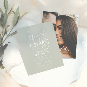 Sage Green Brunch e Bubble Foto do Futuro do Orçam