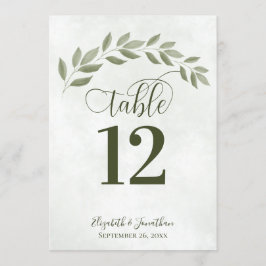 Sage Green deixa a mesa rustica de casamento númer