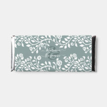 Sage Green Elegant Arte Floral Personalizada