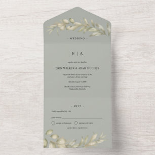 Sage Green Eucalyptus Wreath Wedding