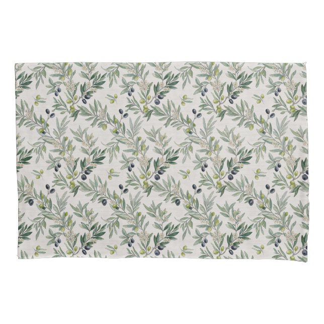 Sage Green Watercolor French Country Olive (Frente)