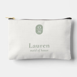 Sage Green | Wedding Monogram Bridesmaid Gift
