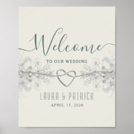 Sage Green Wedding Poster