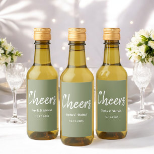 Sage Green Wedding Saúde Minimal