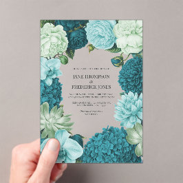 Sage Mint, Ocean Teal & Ice Bluebell Wedding