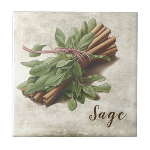 Sage Rústico & Cerâmica de Casa de Campo com Canel