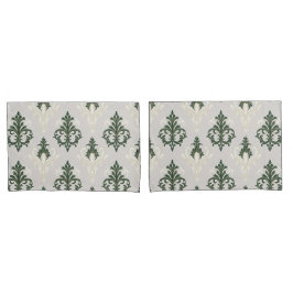 Sage Verde e Creme Damask