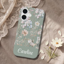 Sage Verde Floral Personalizado
