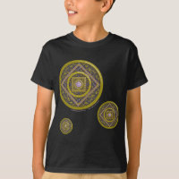 Sagitário Mandala Kid e Camisa Negra Bebê