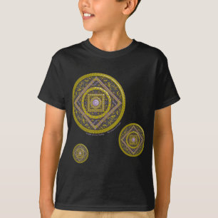Sagitário Mandala Kid e Camisa Negra Bebê