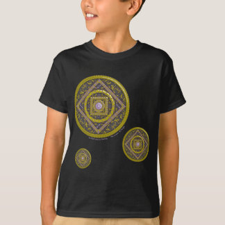 Sagitário Mandala Kid e Camisa Negra Bebê
