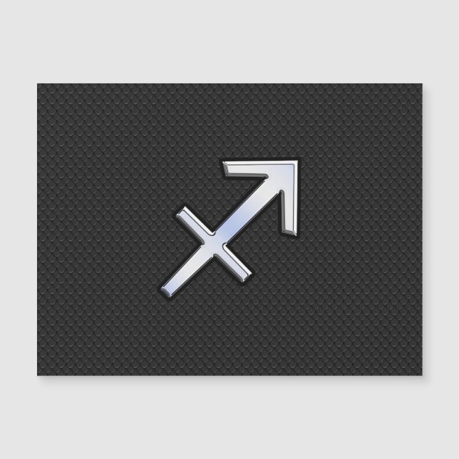 Sagitário Moderno - Sinal Zodiac na Pele Cobra (Frente)