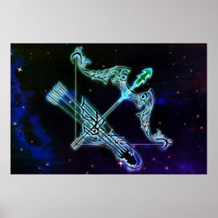 sagitário poster do arqueiro zodiaco