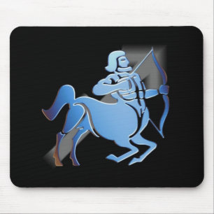 Sagitário - zodíaco Mousepad do desenhista