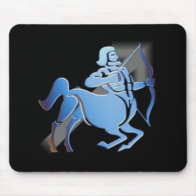 Sagitário - zodíaco Mousepad do desenhista (Frente)