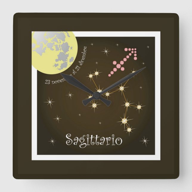 Sagittario 23 al novembre 21 relógio dicembre (Frente)