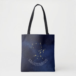 Sagittarius Constelle Tote Bag