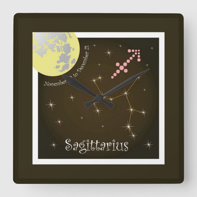 Sagittarius novembro 23 to December 21 relógio (Frente)