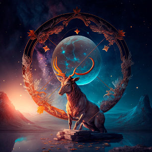 Sagittarius - Sinal Zodiac - Quebra-cabeça do serr