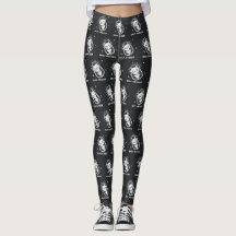 Sagrada Mãe Gato Leggings