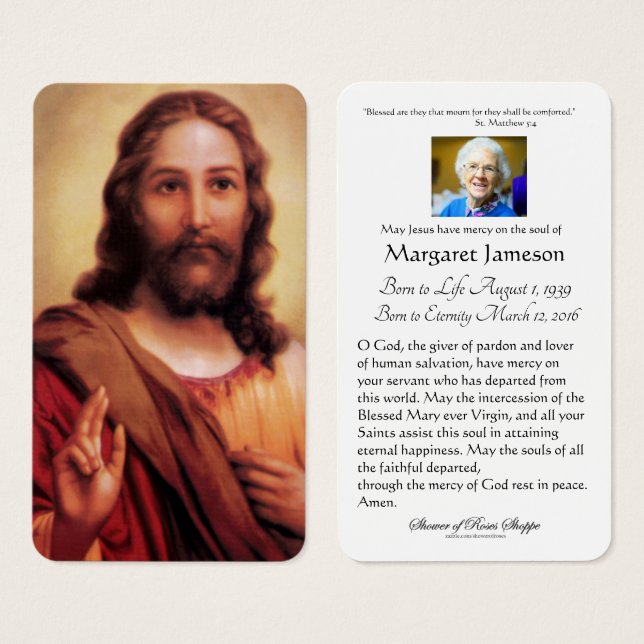 Sagrado Cartaz Católico do Coração Sagrado - (Frente & Verso)