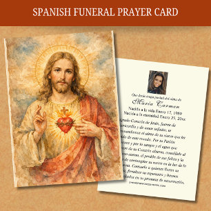 Sagrado Coração de Jesus Oração Fúnebre Espanhola