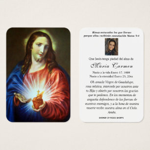 Sagrado Coração de Jesus Oração Sagrada Funera