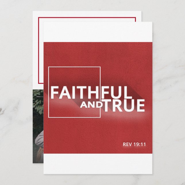 Sagrados Nomes Do Cartão De Saudação De Foto Do Cr (Frente/Verso)