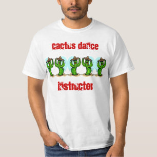 saguaros da dança do cacto com a camisa do t-shirt