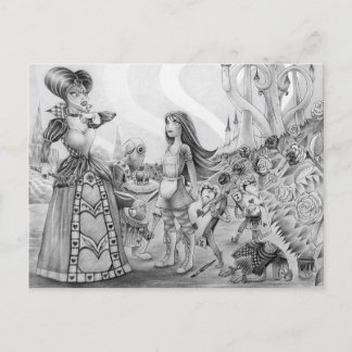 "Sai com a cabeça!" Cartão Postal