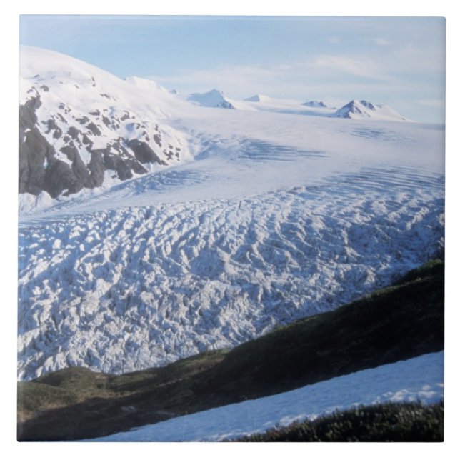 Saia do Glaciar no Parque Nacional do Kenai Fjords (Frente)