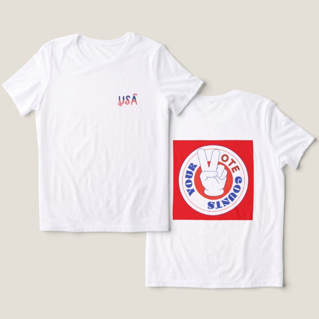 Saia e faça sua voz ouvir essa eleição (Design Frente e Verso)