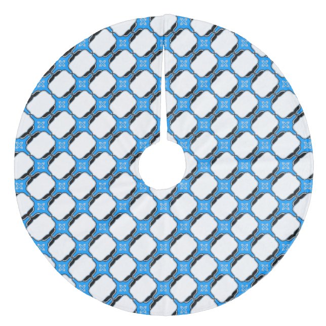 Saia Para Árvore De Natal De Lã Bávaro (Frente)