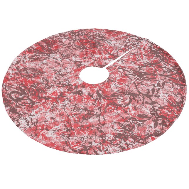 Saia Para Árvore De Natal De Lã Camisa (Inclinado)